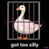 Got Too Silly Goose PNG