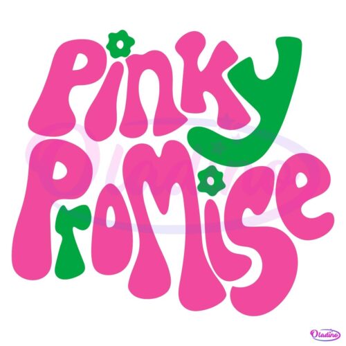 Groovy AKA Pinky Promise Alpha Kappa Alpha Sorority SVG