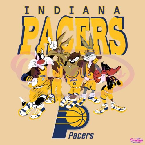 Indiana Pacers Looney Tunes Nba Basketball PNG