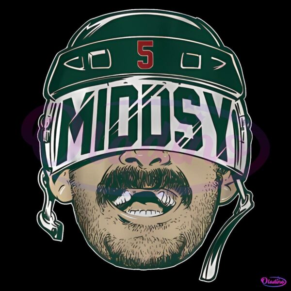 Jake Middleton Middsy Minnesota Wild Player PNG