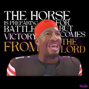 Jameis Winston Cleveland Browns Victory From The Lord PNG