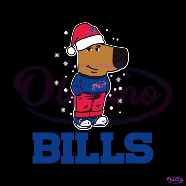 Just A Chill Guy Buffalo Bills Football Christmas SVG