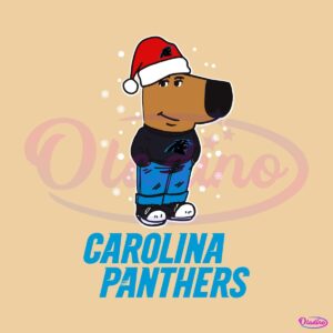 Just A Chill Guy Carolina Panthers Football Christmas SVG