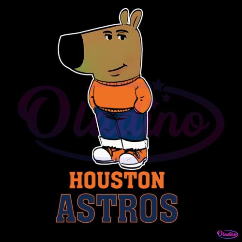 Just A Chill Guy Chill With Houston Astros Christmas PNG