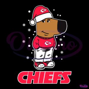 Just A Chill Guy Kansas City Chiefs Football Christmas SVG