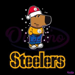 Just A Chill Guy Pittsburgh Steelers Football Christmas SVG