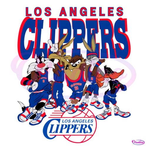 Los Angeles Clippers Looney Tunes Nba Basketball PNG