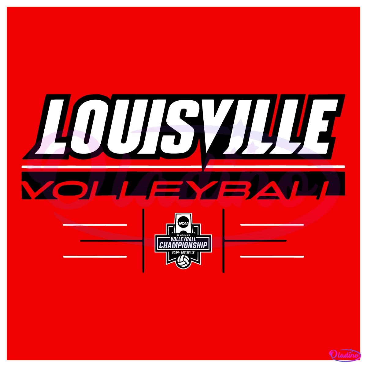 Louisville Volleyball 2024 Ncaa Semifinals Svg Free Download