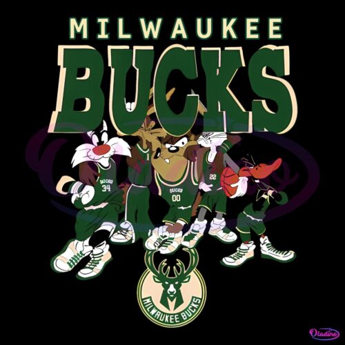 Milwaukee Bucks Looney Tunes Nba Basketball PNG