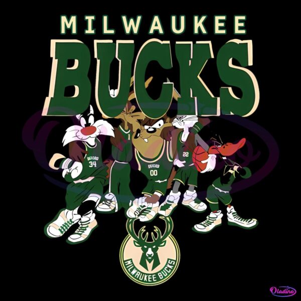 Milwaukee Bucks Looney Tunes Nba Basketball PNG