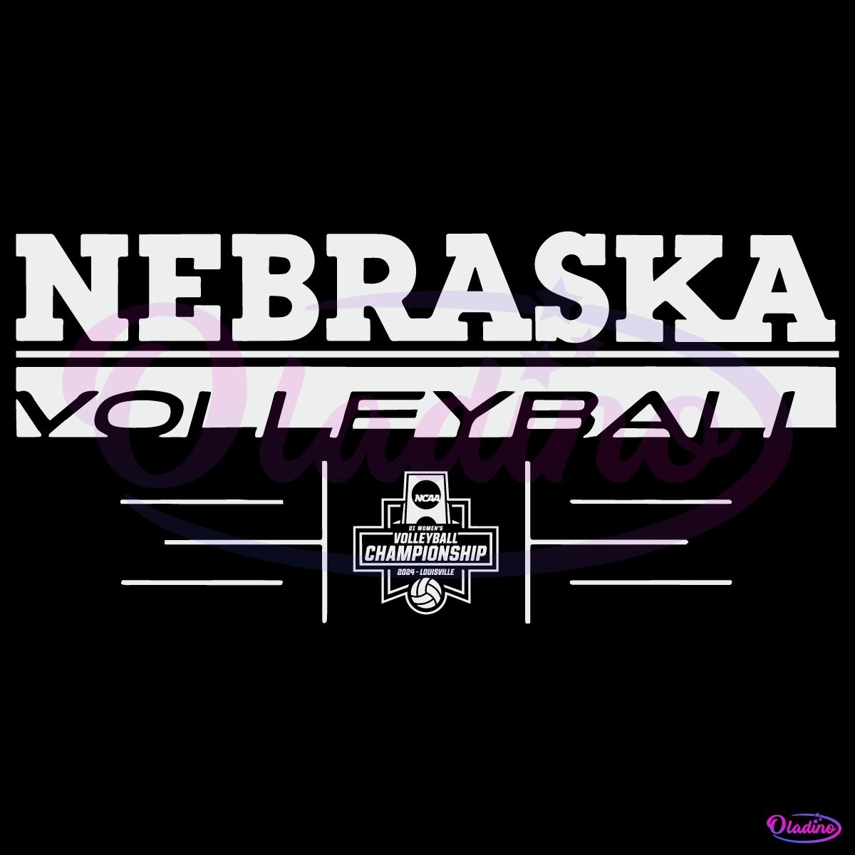 Nebraska Volleyball 2024 Ncaa Semifinals Svg Free Download