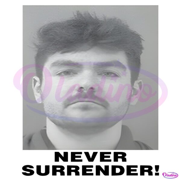 Nick Fuentes Never Surrender PNG