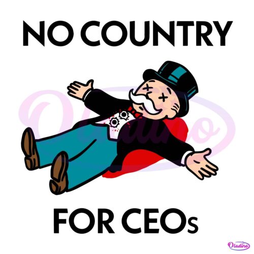 No Country For Ceos SVG