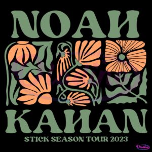 Noah Kahan Stick Season Tour SVG