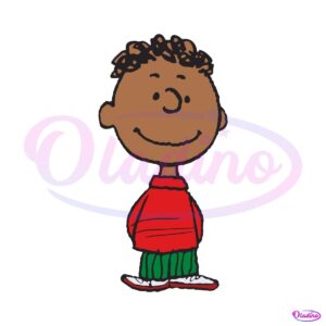 Peanuts Franklin Holiday Sweater PNG