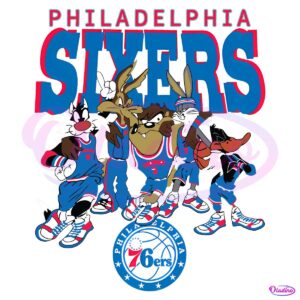 Philadelphia 76Ers Looney Tunes Nba Basketball PNG