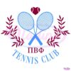 Pi Beta Phi Sorority Tennis SVG