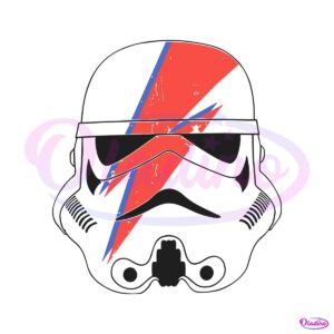 Retro David Bowie Ziggy Stardust Stormtrooper SVG