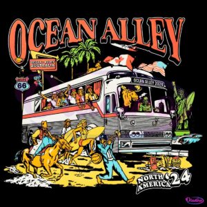 Retro Ocean Alley North America 2024 Tour PNG