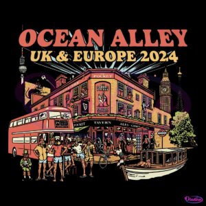 Retro Ocean Alley Uk And Europe Tour 2024 PNG