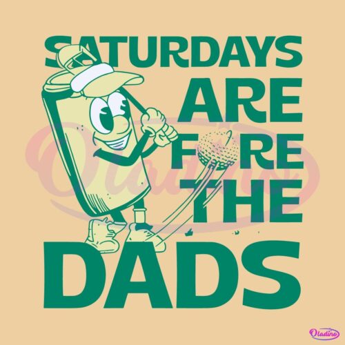 Retro Saturdays Are Fore The Dads Golf PNG