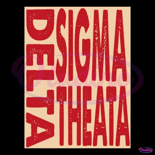 Retro Vintage Delta Sigma Theta Sorority The Delta SVG