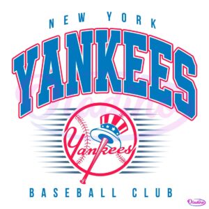 Retro Vintage New York Yankees Baseball Club SVG