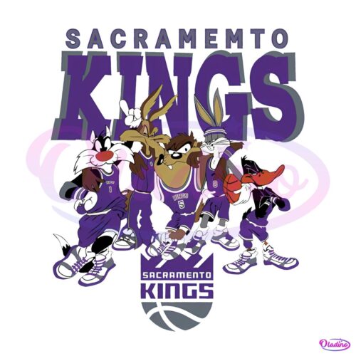 Sacramento Kings Looney Tunes Nba Basketball PNG