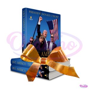 Save America Trump Book Gift PNG Edition