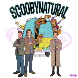 Scoobynatural ScoobyDoo And Friend Mystery Machine Van PNG