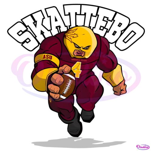 Skattebo Juggernaut Arizona State Sun Devils Football PNG