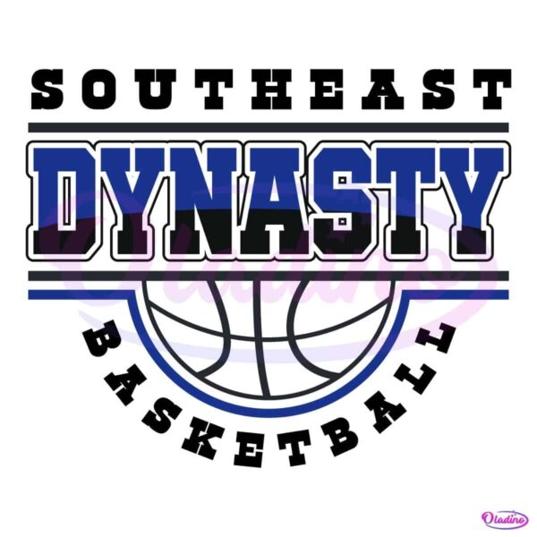 Southeast Dynasty Basketball SVG