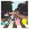 SpongeBob Abbey Road Parody PNG