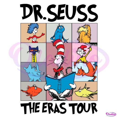 The Cat In The Hat Dr Seuss The Eras Tour SVG