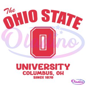 The Ohio State University Columbus OH Since 1870 SVG