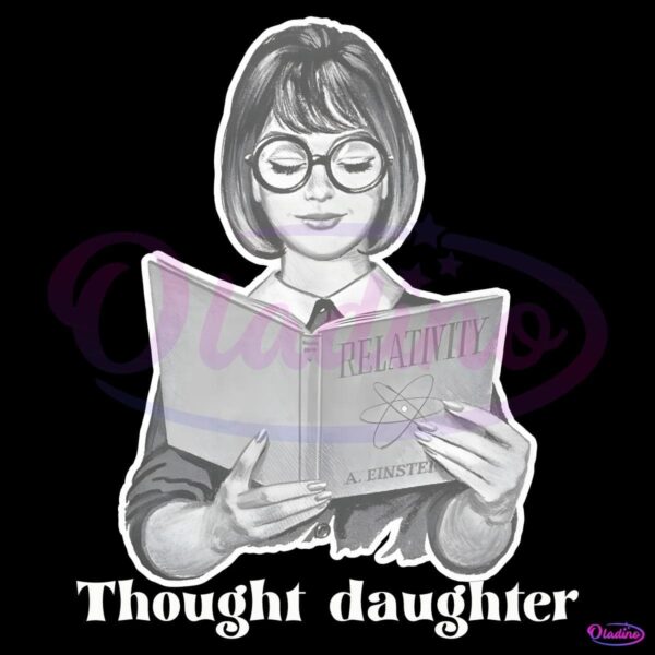 Thought Daughter Girl Reading Book Funny Meme PNG