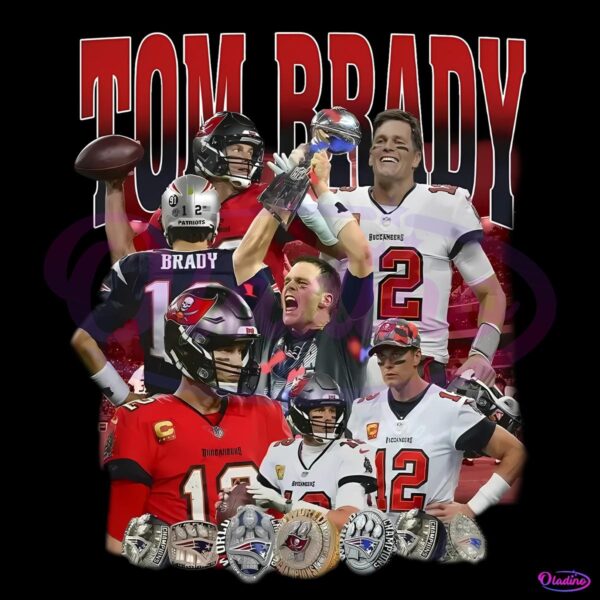 Tom Brady Greatest Quarterback Of All Time PNG