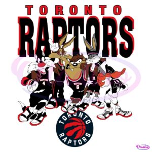 Toronto Raptors Looney Tunes Nba Basketball SVG