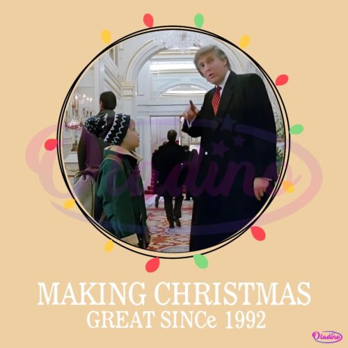 Trump Making Christmas Great Since 1992 Home Alone PNG