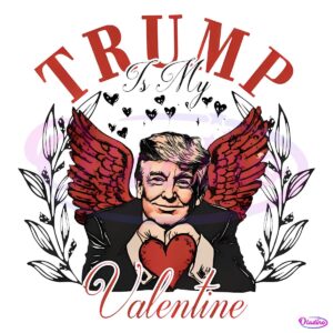 Trump Valentine Fun Love with a Twist Funny Day PNG