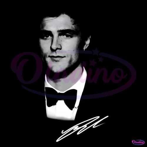 Vintage 90S Jacob Elordi Face Actor Signature PNG