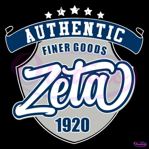 Vintage Authentic Finer Good Zeta Phi Beta 1920 SVG