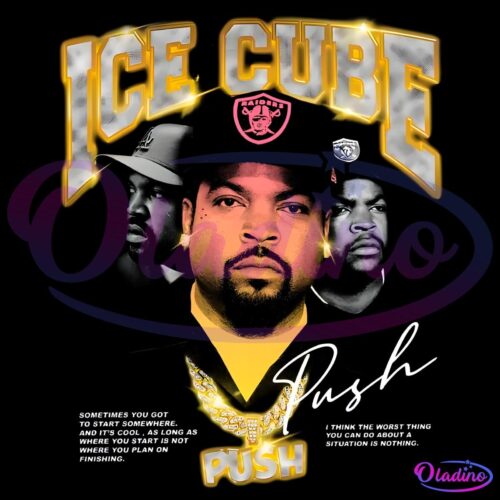 Vintage Ice Cube Rapper Signature PNG