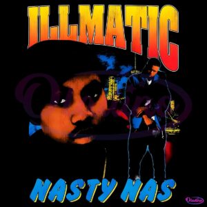 Vintage Illmatic Nasty Nas Rapper PNG