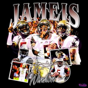 Vintage Jameis Winston Cleveland Browns Signature PNG