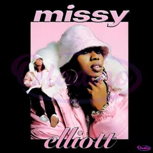 Vintage Missy Elliot Rapper PNG