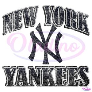 Vintage Ny Yankees Baseball Logo PNG