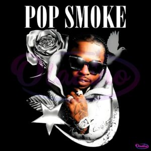 Vintage Pop Smoke Rapper PNG