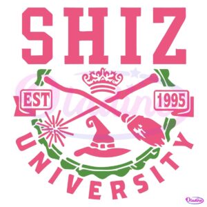 Vintage Shiz University Since 1995 Wicked SVG