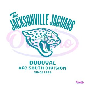 Vintage The Jacksonville Jaguars Football Duuuval SVG